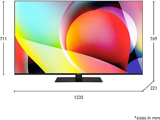 PANASONIC ZH-55W70AEZ Smart LED Google televízió, 4K Ultra HD, 139 cm
