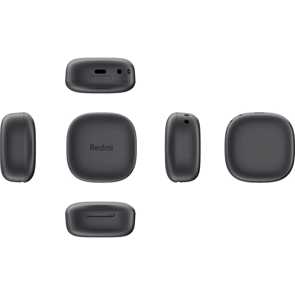 XIAOMI Redmi Buds 6 Play TWS Bluetooth fülhallgató mikrofonnal, fekete 